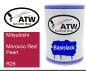 Preview: Mitsubishi, Morocco Red Pearl, R25: 500ml Lackdose, von ATW Autoteile West.